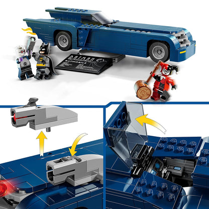 Lego 76274 Super Heroes Batman With The Batmobile Vs. Harley Quinn And Mr. Freeze 435 Pieces