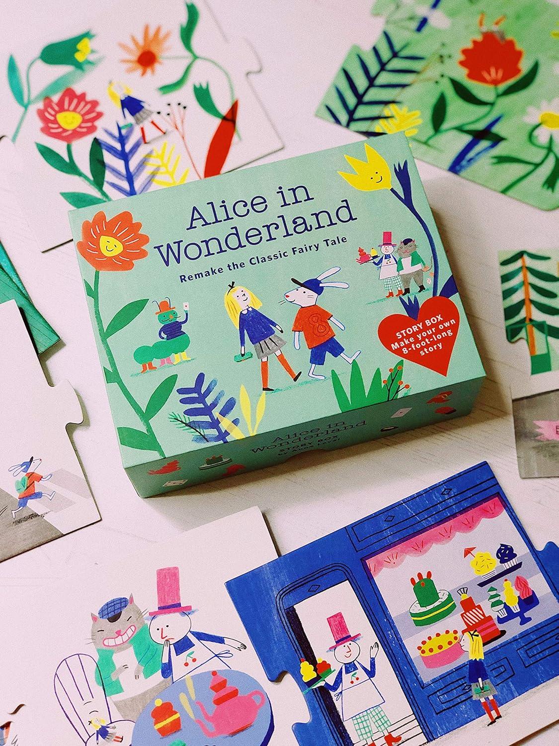 Alice in Wonderland Story Box – Fairy Tale Puzzle Adventure - Jaiman Toys