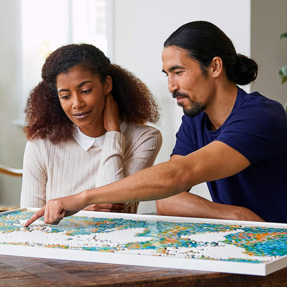 LEGO 31203 Art World Map  Building Kit (11,695 Pieces) | Customizable Wall Art & Home Décor Set for Adults