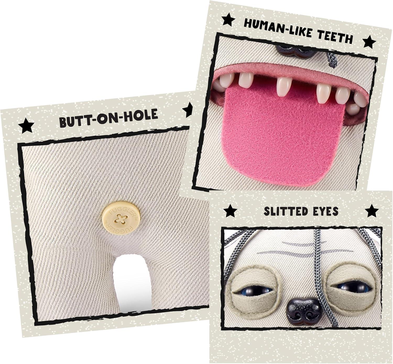 Fuggler Lord of the Rings by ZURU, Funny Ugly Monster Plush Collectible Toy (Sméagol), 4+ - Jaiman Toys