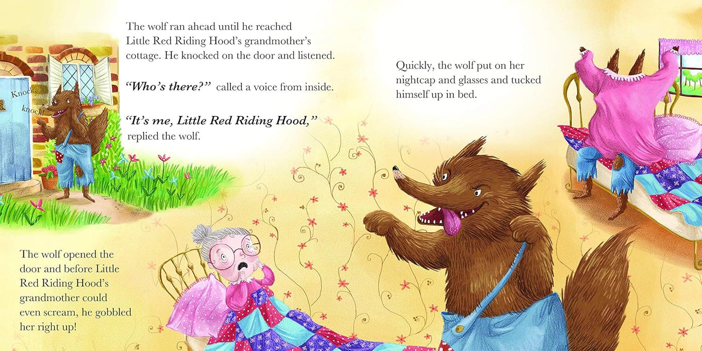 Little Red Riding Hood 3D Come-To-Life Book – Interactive Augmented Reality Story Book for Kids with Free App
