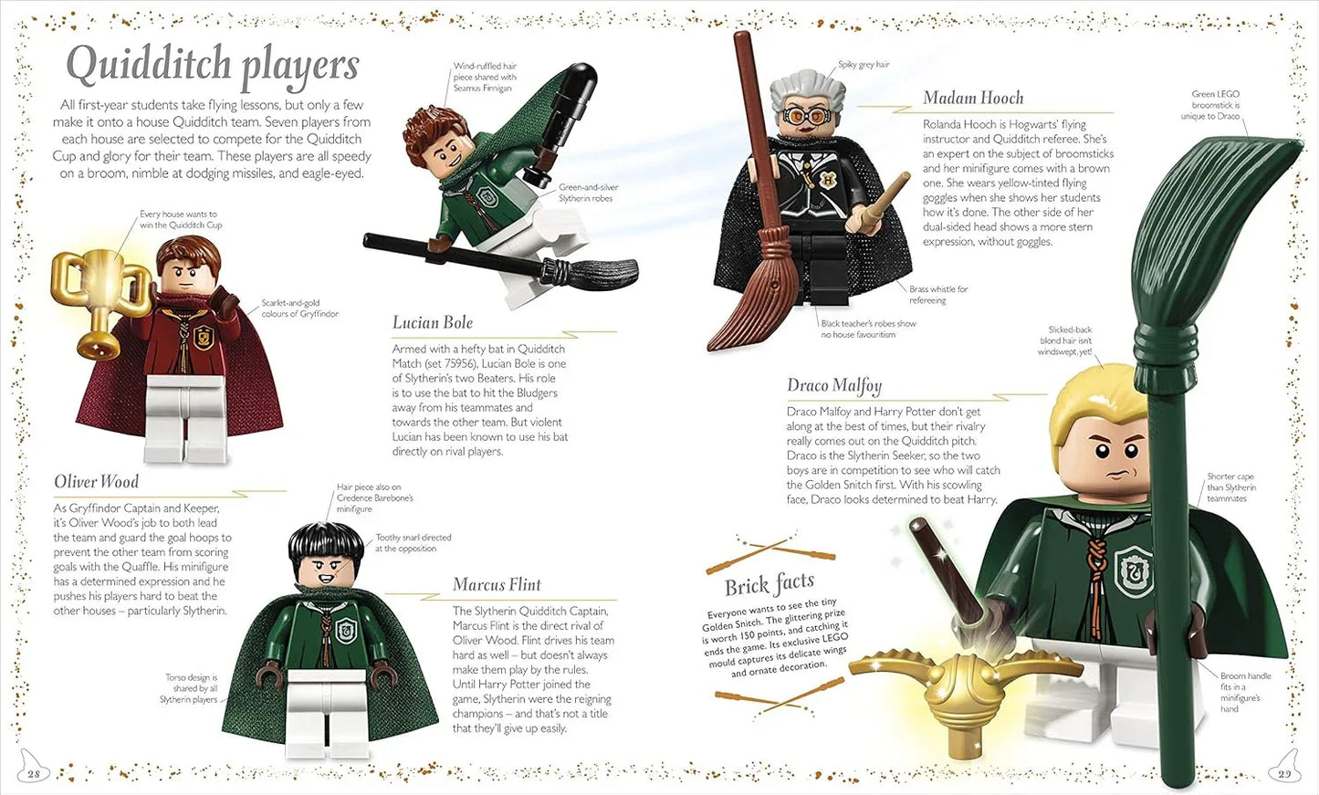 LEGO® Harry Potter™ Magical Treasury – Visual Guide to the Wizarding World with Exclusive Minifigure | DK Hardcover