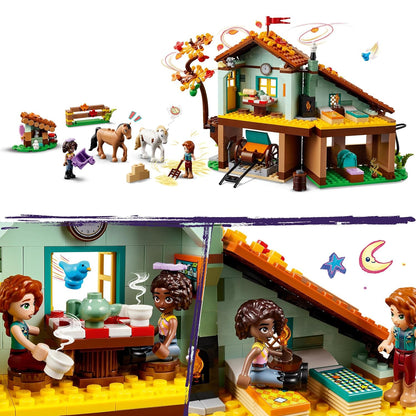 LEGO Friends Autumn's Horse Stable 41745 Building Toy Set (545 Pcs),Multicolor