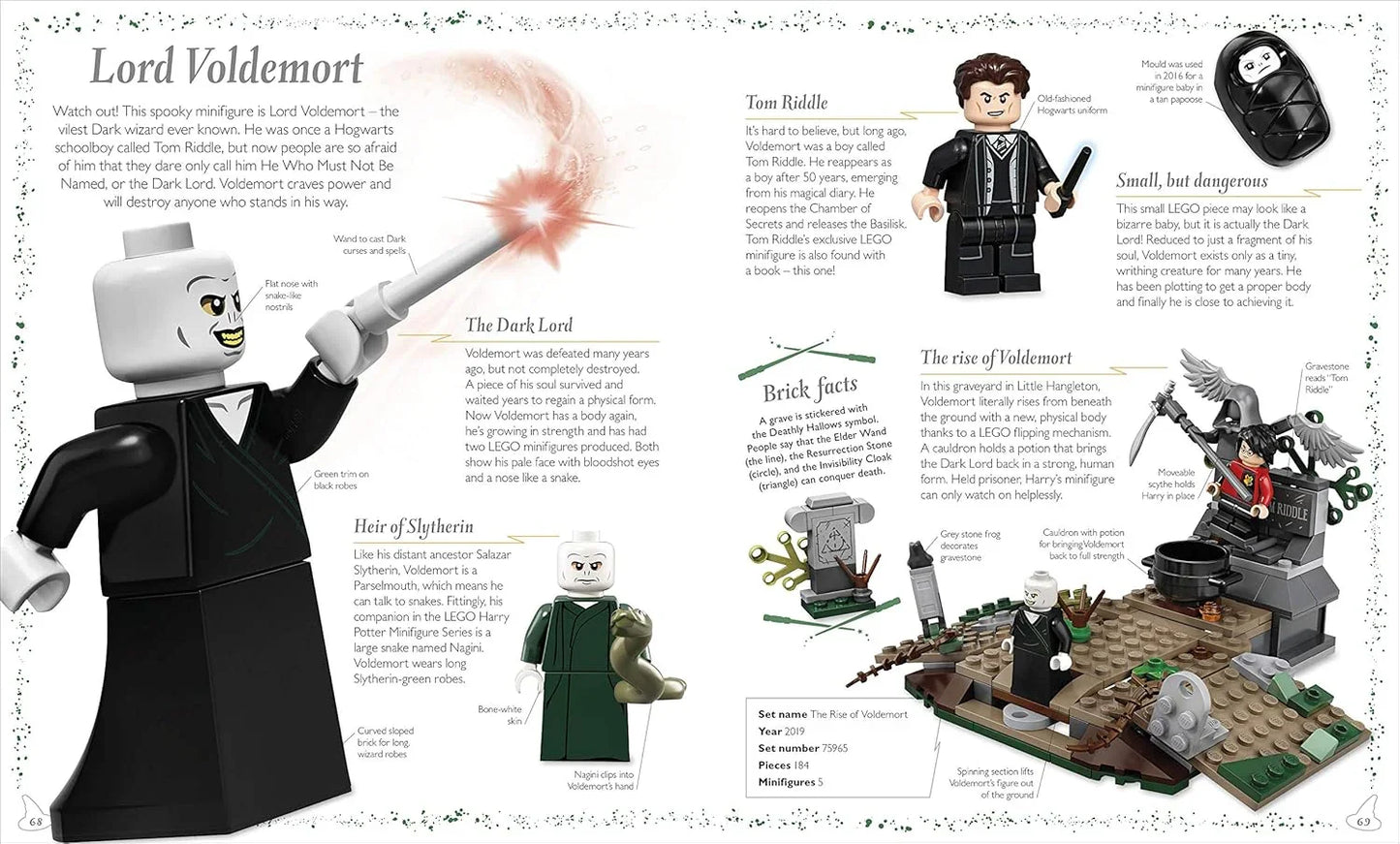 LEGO® Harry Potter™ Magical Treasury – Visual Guide to the Wizarding World with Exclusive Minifigure | DK Hardcover