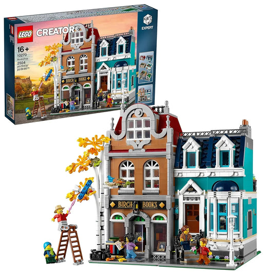 LEGO Creator Expert Bookshop 10270 Building Kit (2504 Pieces),Multicolor - Jaiman Toys