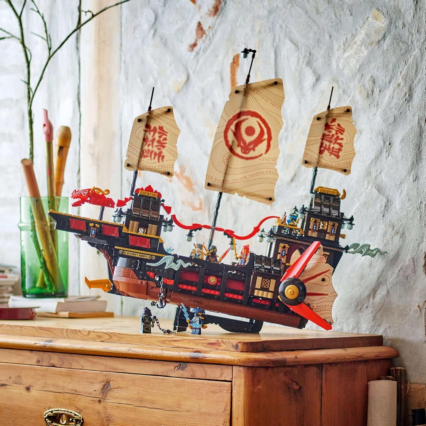 LEGO 71848 NINJAGO The Temple Bounty Building Set (2387 Pieces)