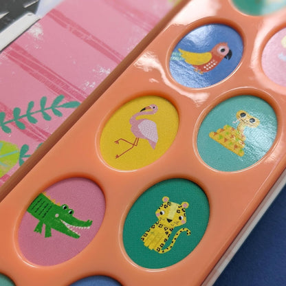 North Parade Squawk, Squawk in the Noisy Jungle | Interactive Animal Sound Book for Kids