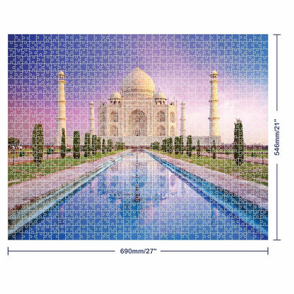 Mindbogglers Taj Mahal 1000-Piece Jigsaw Puzzle | Challenging Puzzle for Kids 8+ & Adults