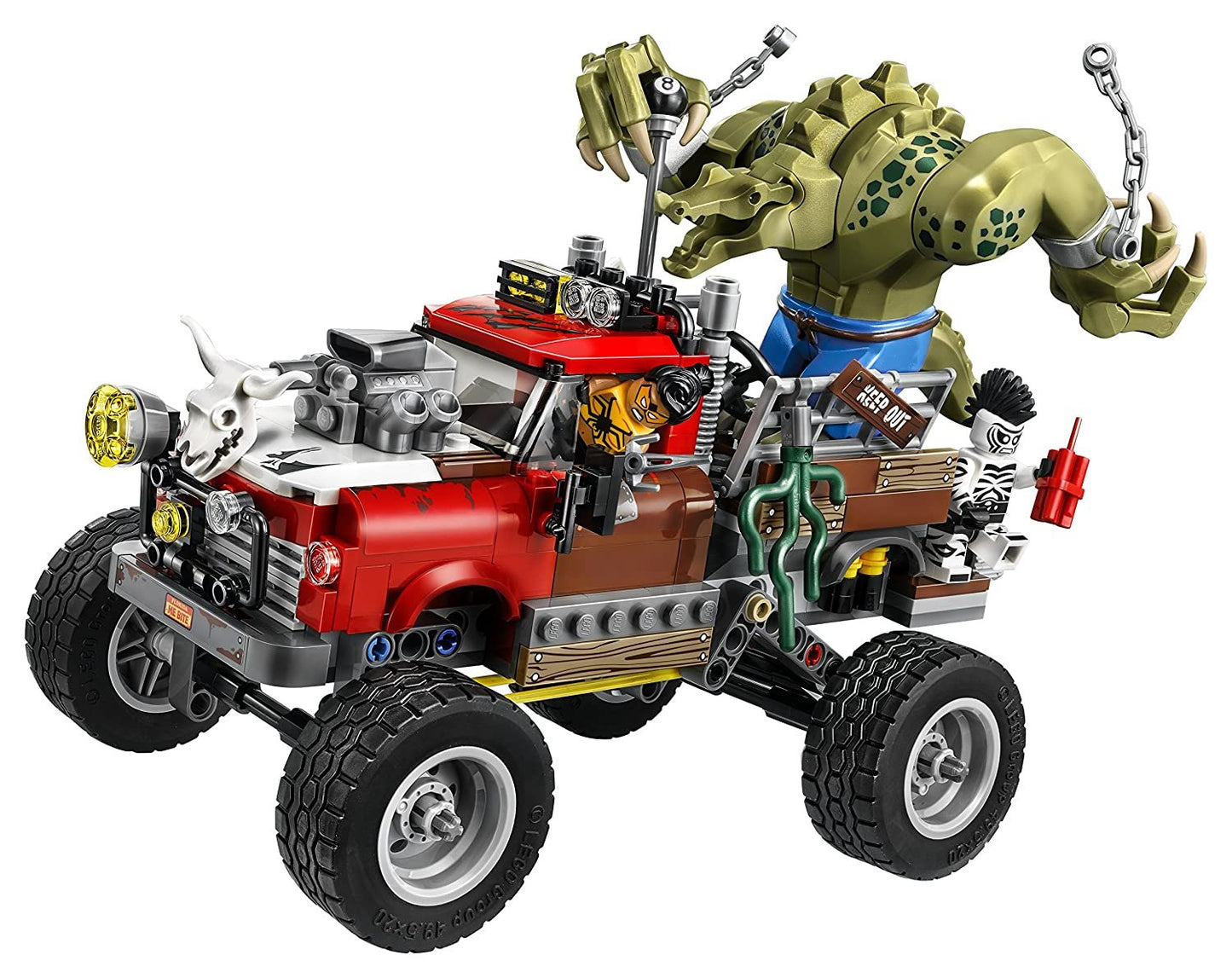 LEGO 70907! Batman Movie Killer Croc Tail-Gator For The Kids Age 14+ (460 Pieces)