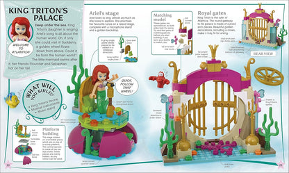 LEGO® Disney Princess™ Build Your Own Adventure Book with Cinderella Mini-Doll & Exclusive Carriage | DK Hardcover