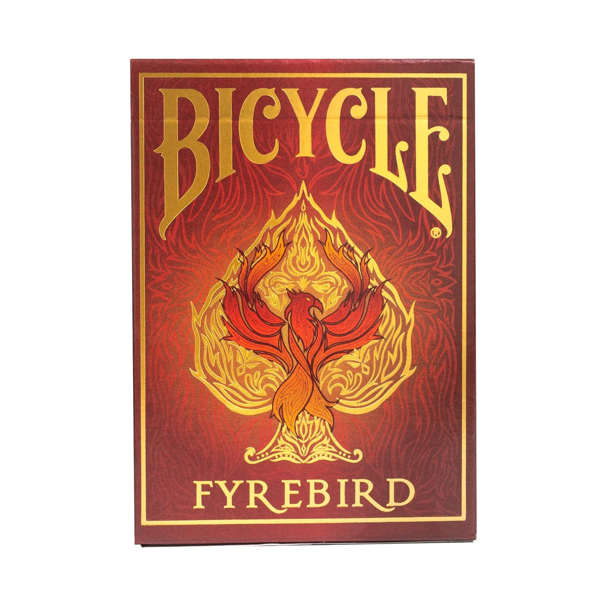 Bicycle Fyrebird Playing Cards – Poker Size Deck with Air-Cushion Finish