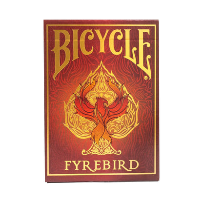 Bicycle Fyrebird Playing Cards – Poker Size Deck with Air-Cushion Finish