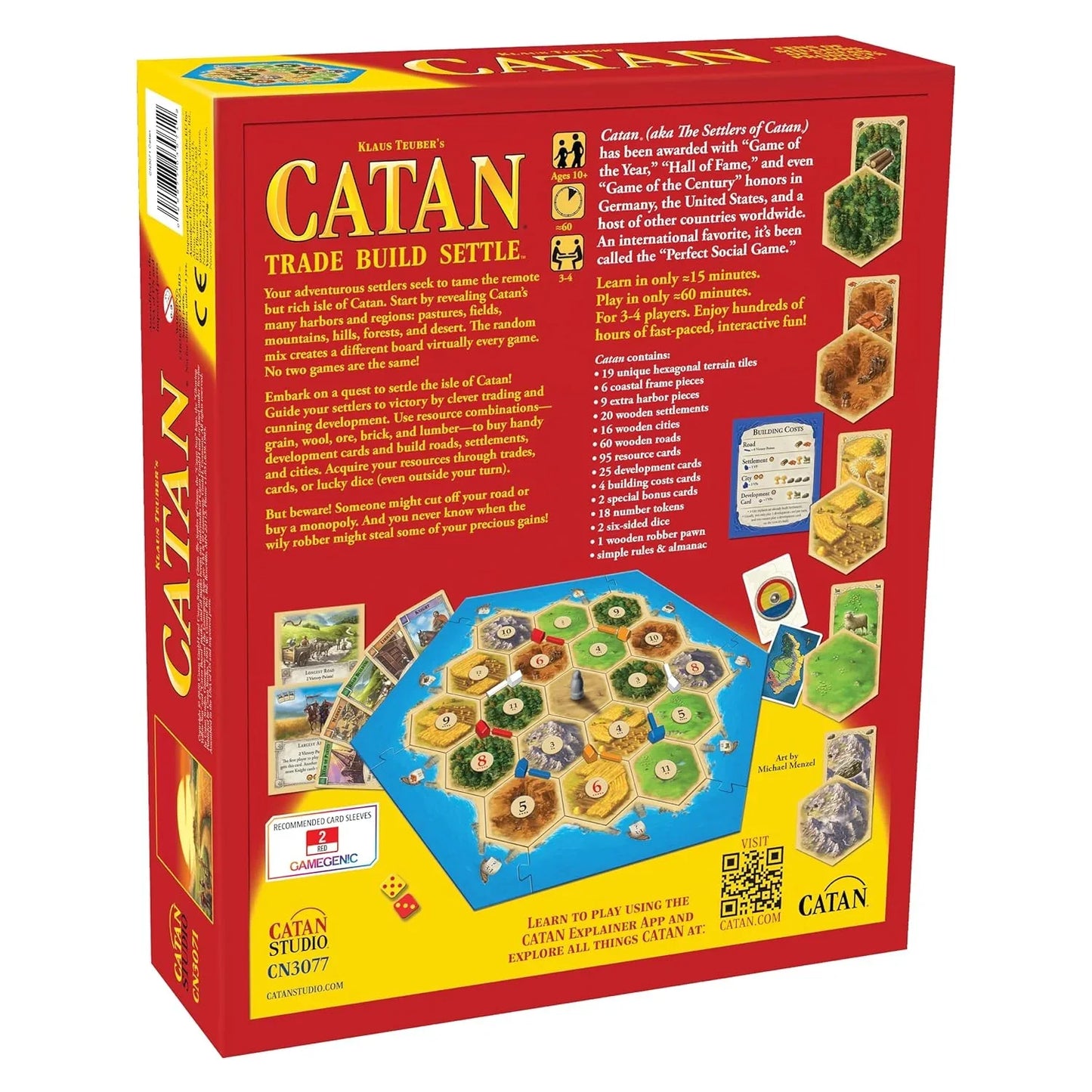 Catan Trade Build Settle Board Game – Classic Strategy & Resource Trading Game - Jaiman Toys