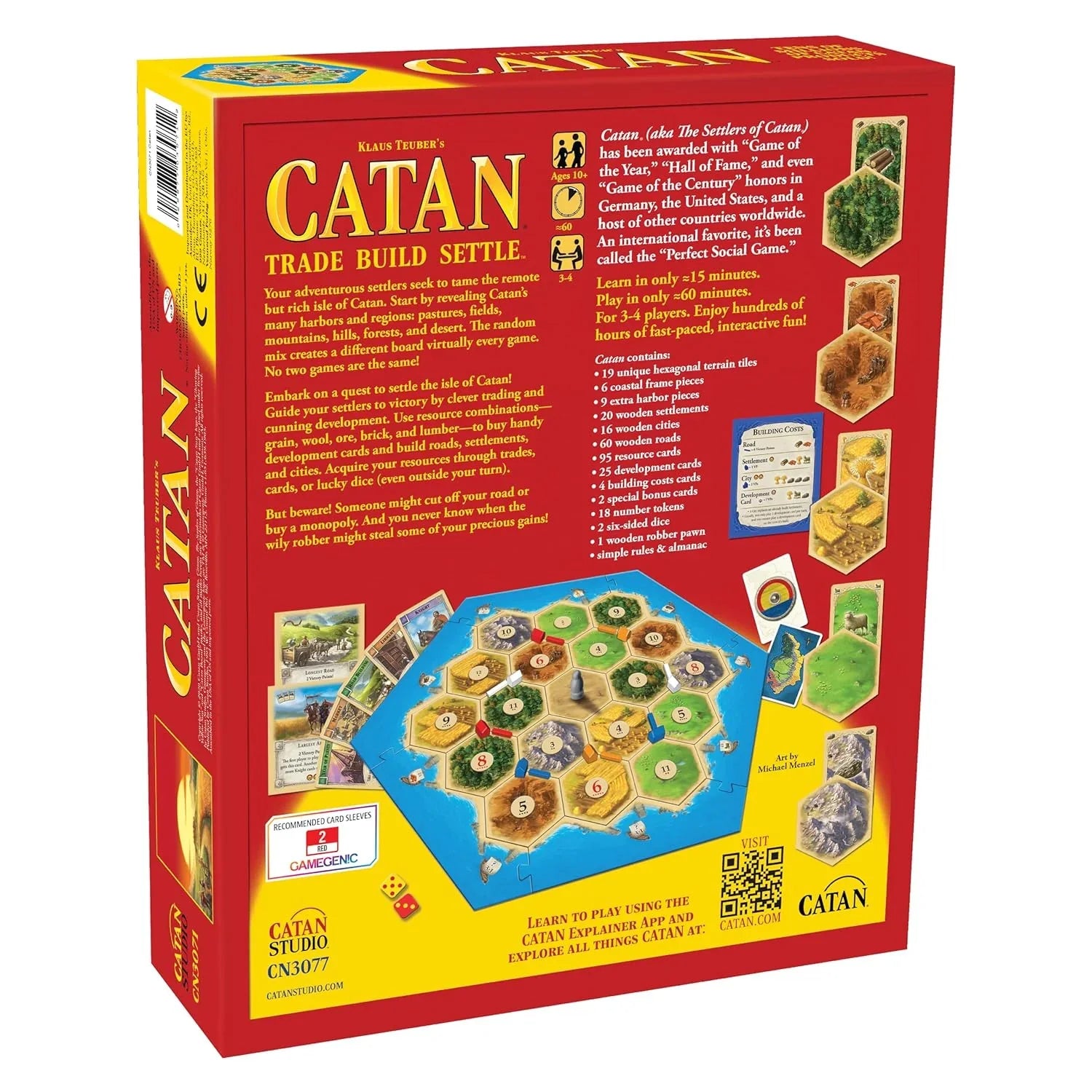 Catan Trade Build Settle Board Game – Classic Strategy & Resource Trading Game - Jaiman Toys