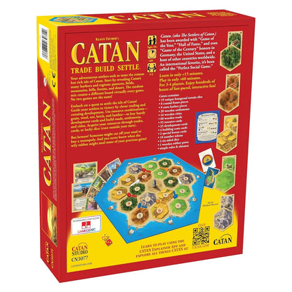 Catan Trade Build Settle Board Game – Classic Strategy & Resource Trading Game - Jaiman Toys