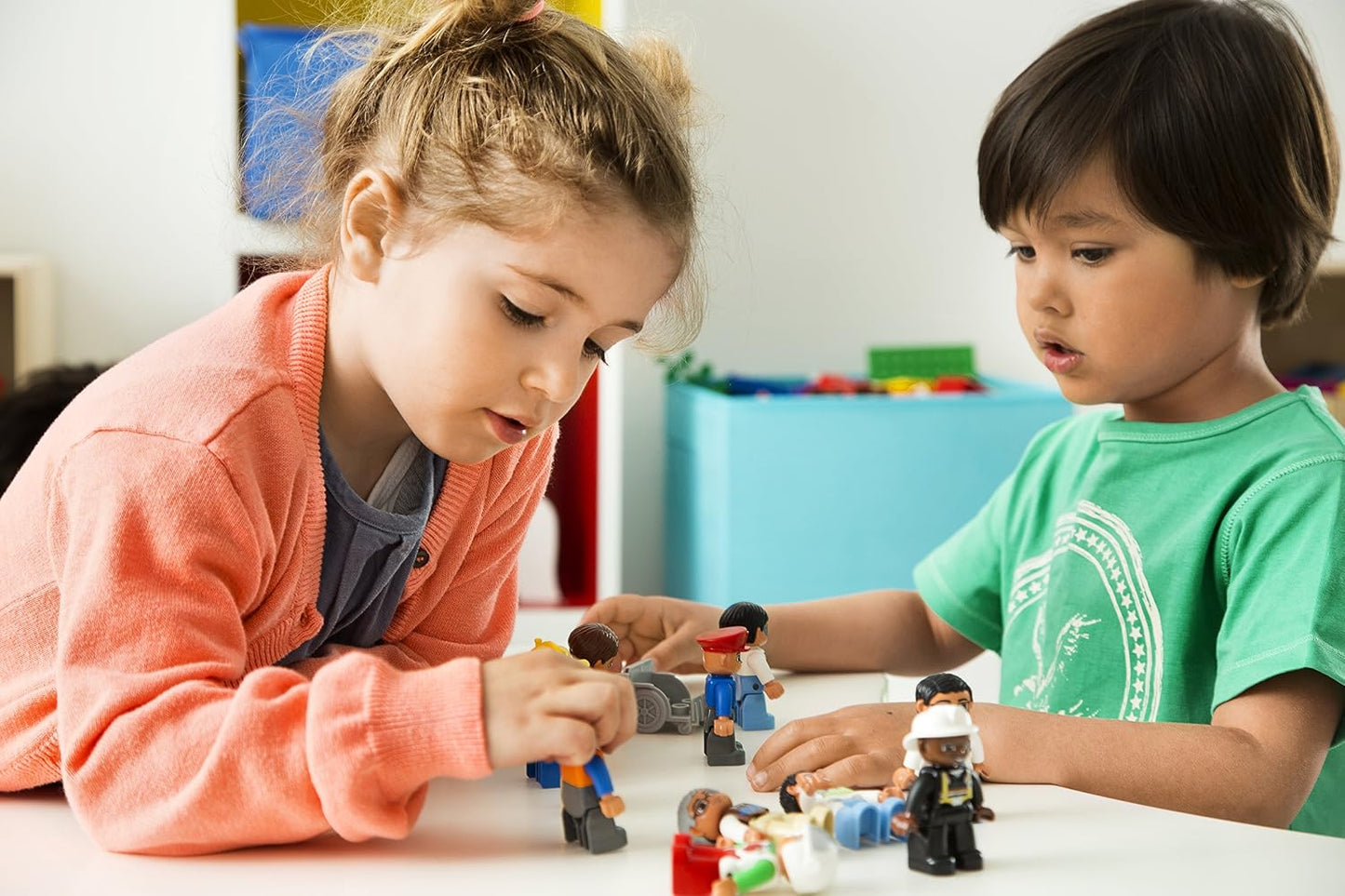 LEGO Education 45010 Community People Set – 21-Piece Preschool Role Play & Social Learning Figures for Ages 2–5 Years