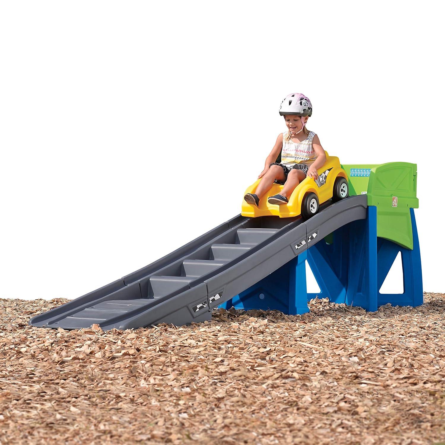 Step2 Extreme Coaster Refresh | Multi Color Kids Roller Coaster Playset - Jaiman Toys