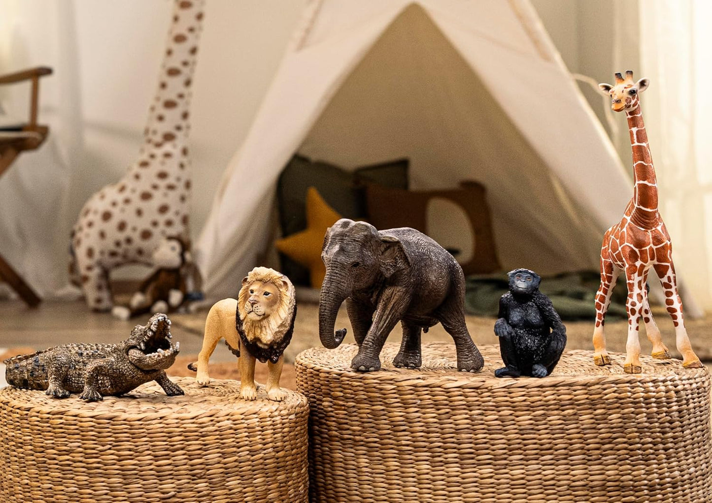 Schleich Wild Life - 5Pc Wild Life Set Africa Set - Kids Ages 3+ | 72286