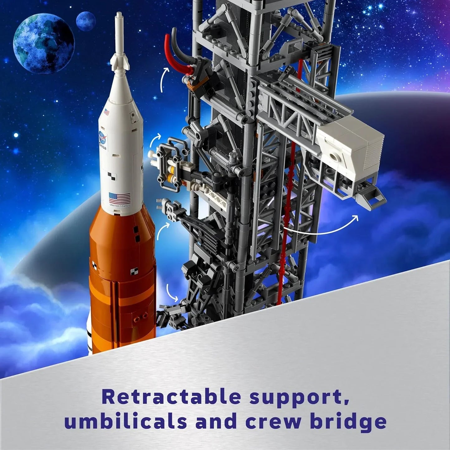 LEGO 10341 Icons NASA Artemis Space Launch System 10341