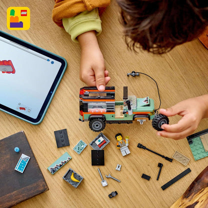 LEGO City 60447 Off-Road 4x4 Mountain Truck Toy Set - Building Toys for 6+ Year Old Boys & Girls - Fun Gift Ideas for Birthdays & Holidays - Incl. a Minifigure & Accessories