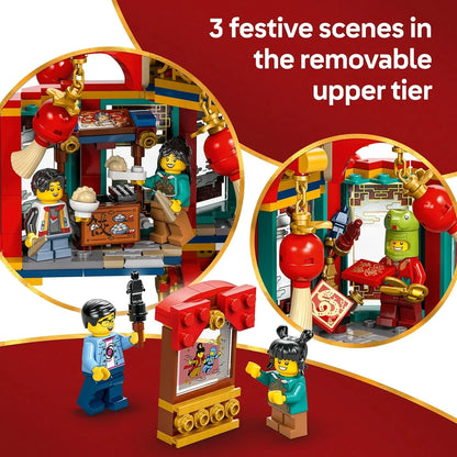 LEGO 80116 Spring Festival Trotting Lantern Building Set (1295 Pieces)