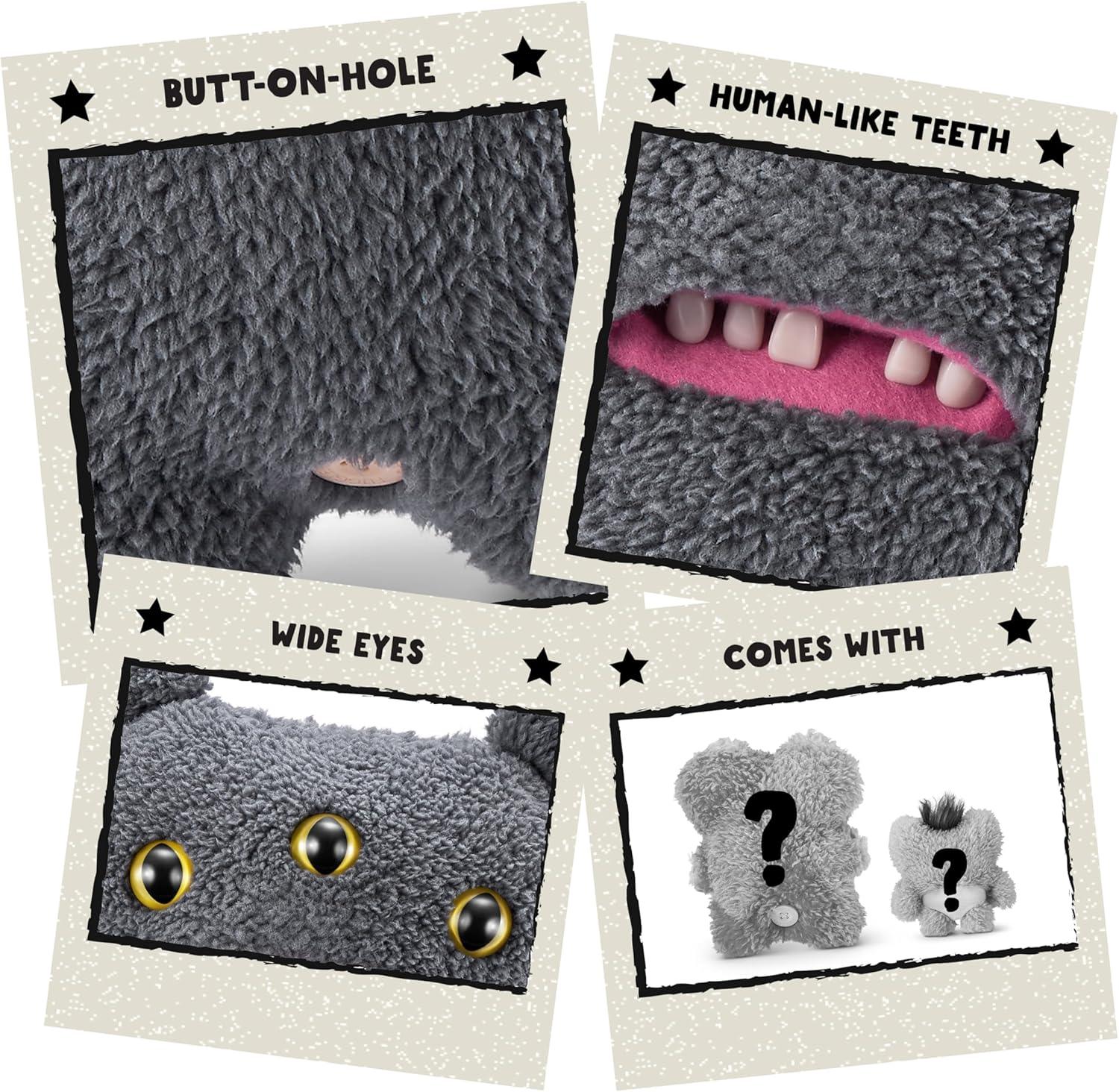 Fuggler Fugg Family by ZURU Funny Ugly Monster, Plush, Collectible, Toy (Reeko), 4+ - Jaiman Toys