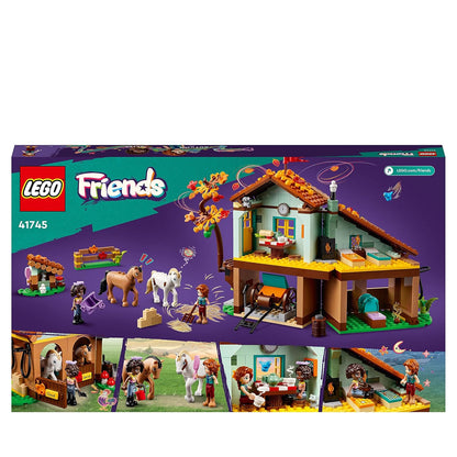 LEGO Friends Autumn's Horse Stable 41745 Building Toy Set (545 Pcs),Multicolor