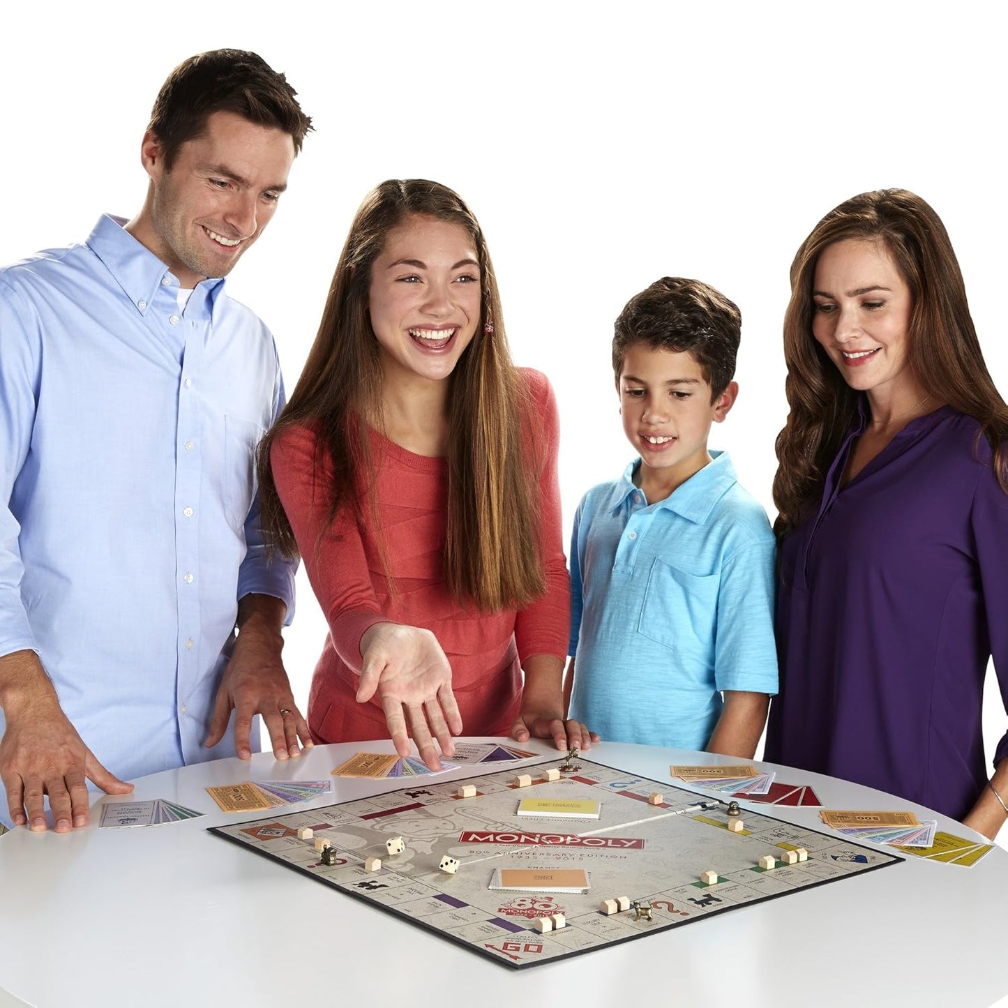 Monopoly 80th Anniversary Edition Board Game – Classic Property Trading Strategy Game for Family & Friends (2–6 Players)