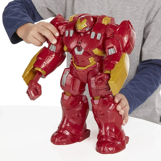 Avengers Titan Hero Tech Interactive Hulk Buster Figure, Multi Color (12-inch)