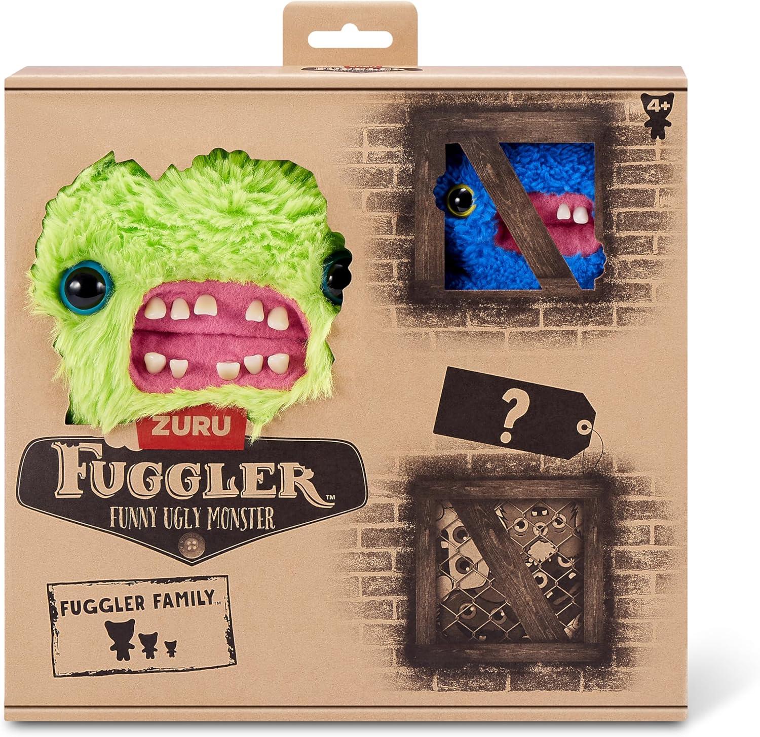 Fugg Family by ZURU Funny Ugly Monster, Plush, Collectible, Toy (Screech) - Jaiman Toys