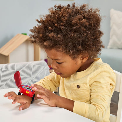 VTech Marvel Spidey and His Amazing Friends Spin Learning Watch | Interactive Educational Kids Watch with 4 Games, Clock, Alarm, Timer & Spidey Voice