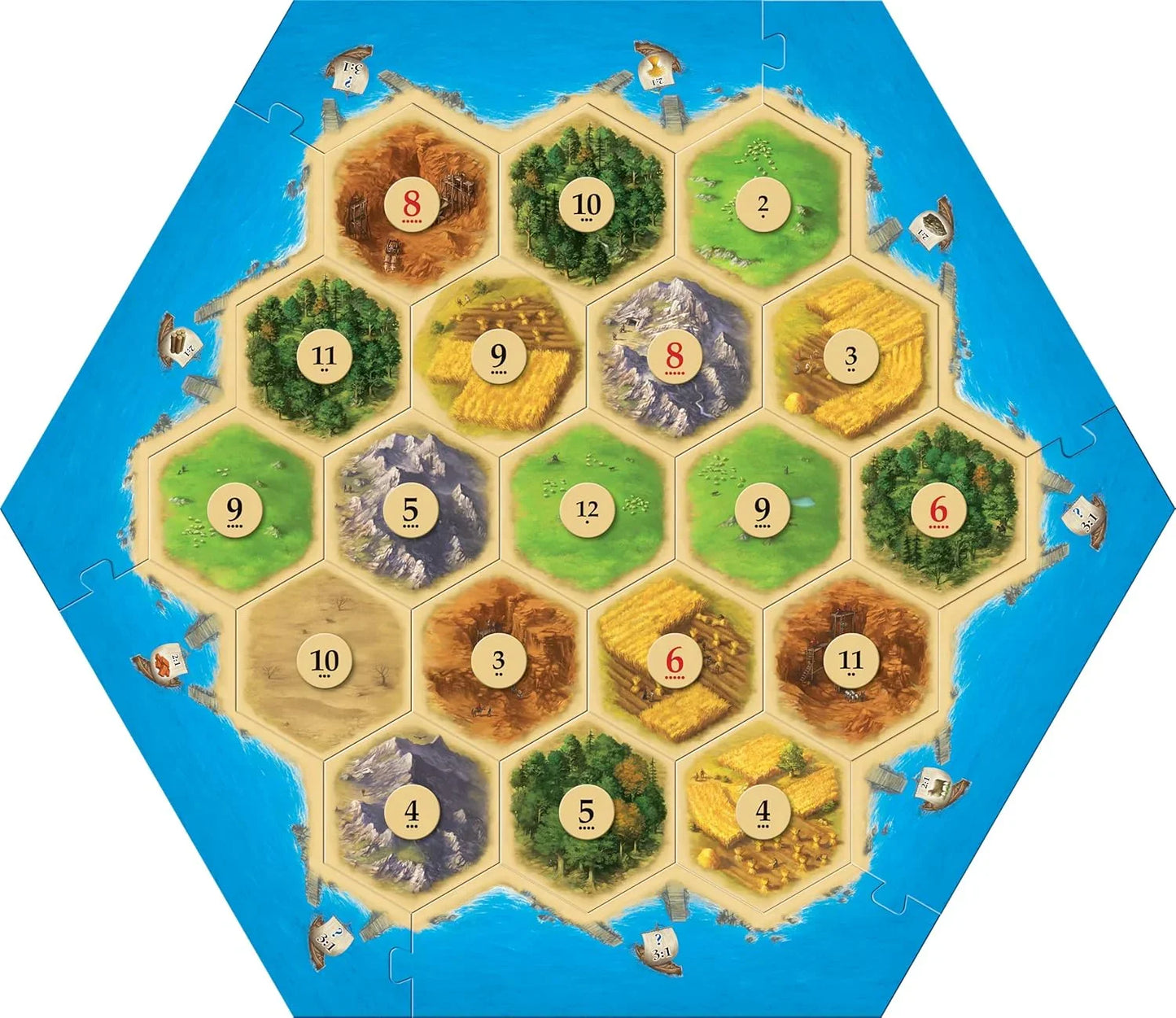 CATAN Board Game - Family Game for Kids & Adults, Ages 10+ ( Imported by Funskool ) - Jaiman Toys