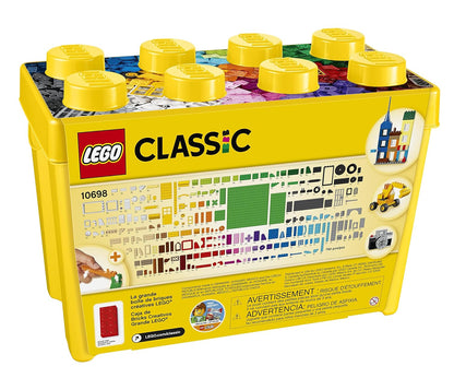 LEGO Classic Large Creative Brick Building Blocks for Kids (790 pcs) 10698, Multicolor