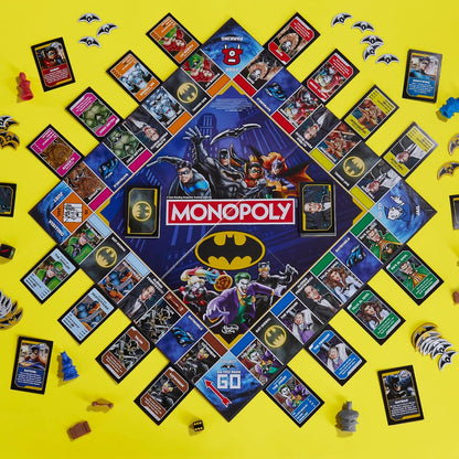 Hasbro Gaming Monopoly Batman Board Game – Save Gotham City, 2–4 Players, Ages 8+