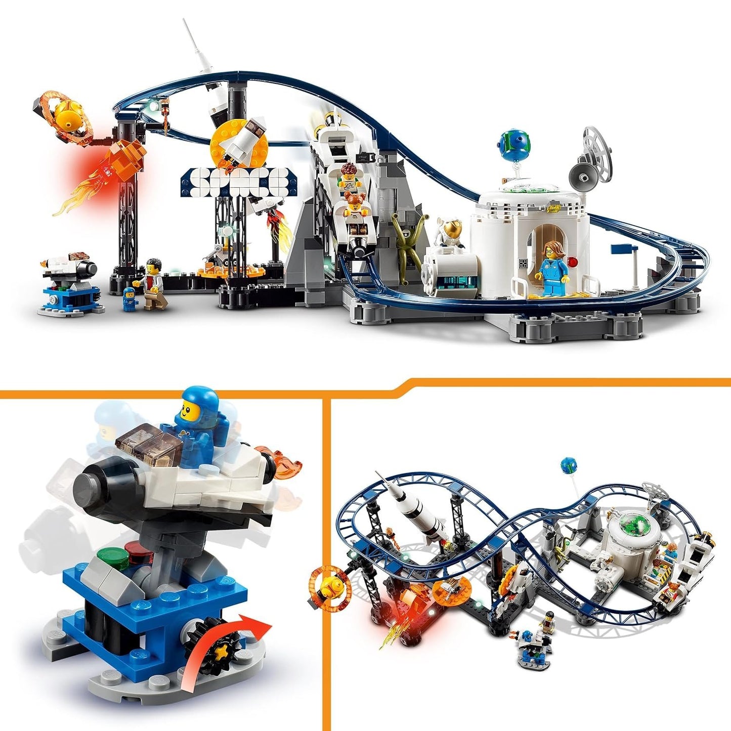 LEGO 31142 Creator Space Roller Coaster