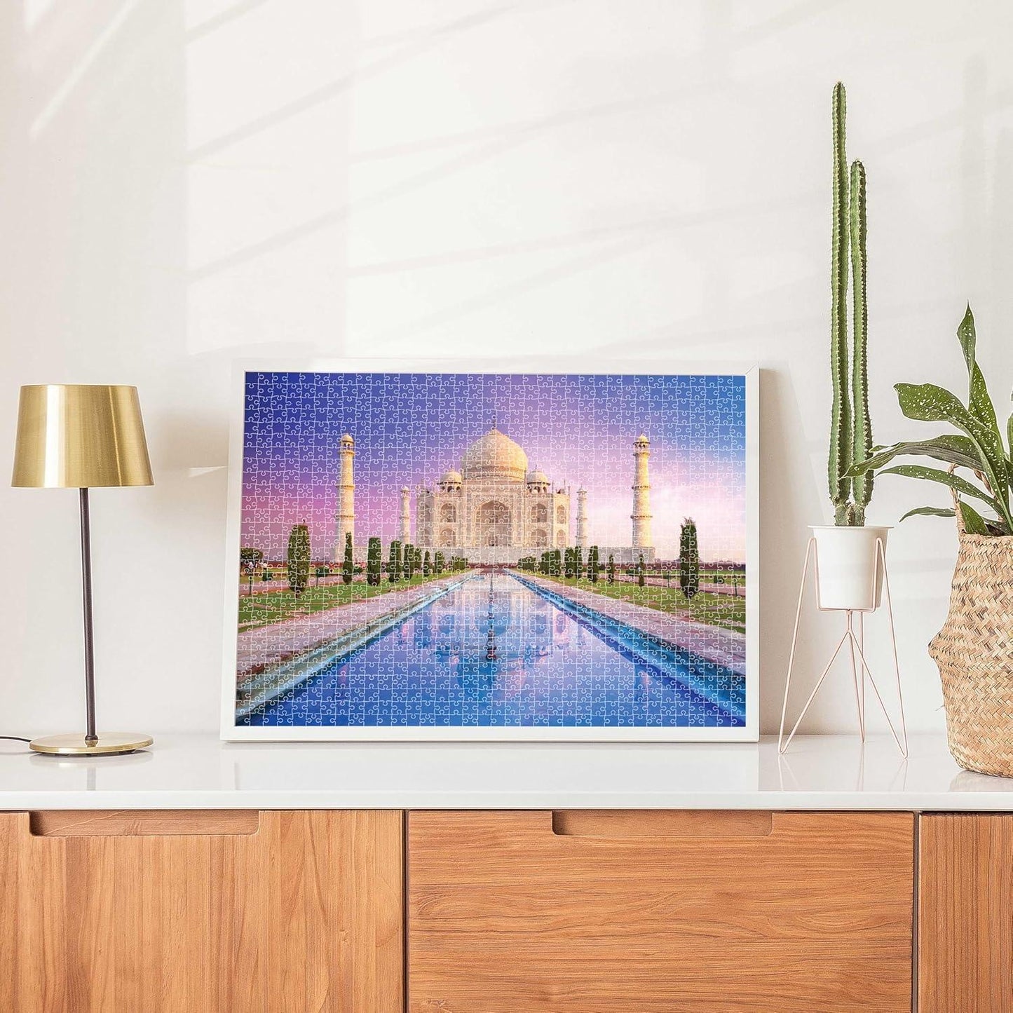 Mindbogglers Taj Mahal 1000-Piece Jigsaw Puzzle | Challenging Puzzle for Kids 8+ & Adults
