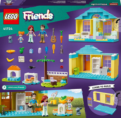 Lego Friends Paisley’s House 41724, Doll House Toy for Girls and Boys Age 4+