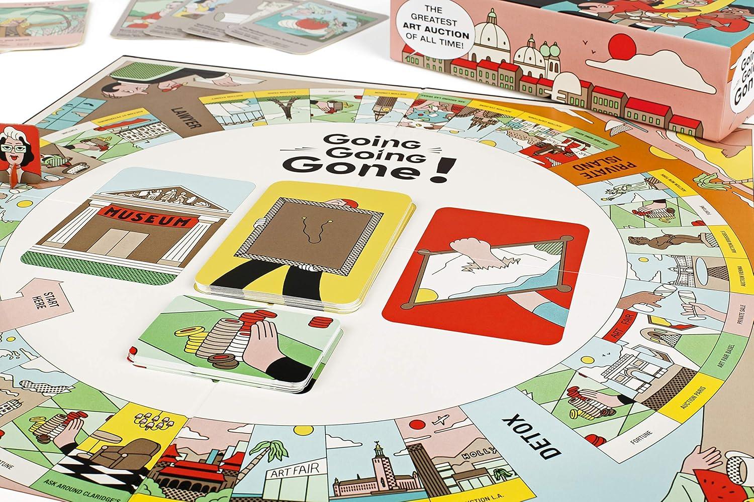 Going, Going, Gone! High-Stakes Auction Board Game - Jaiman Toys