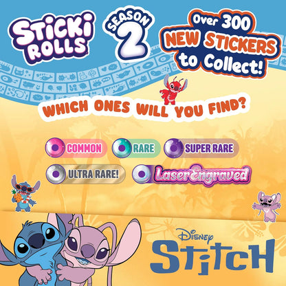STICKI Rolls Stitch Sticki Capsule Season 2 – Sticker Bracelet Kit | Wearable & Shareable, 50 Holographic Stitch Stickers, Mystery Bracelet, DIY...