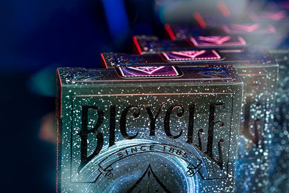 Bicycle Stargazer Playing Cards – Space-Themed Collectible Deck with Silver Foil Box & Air-Cushion Finish