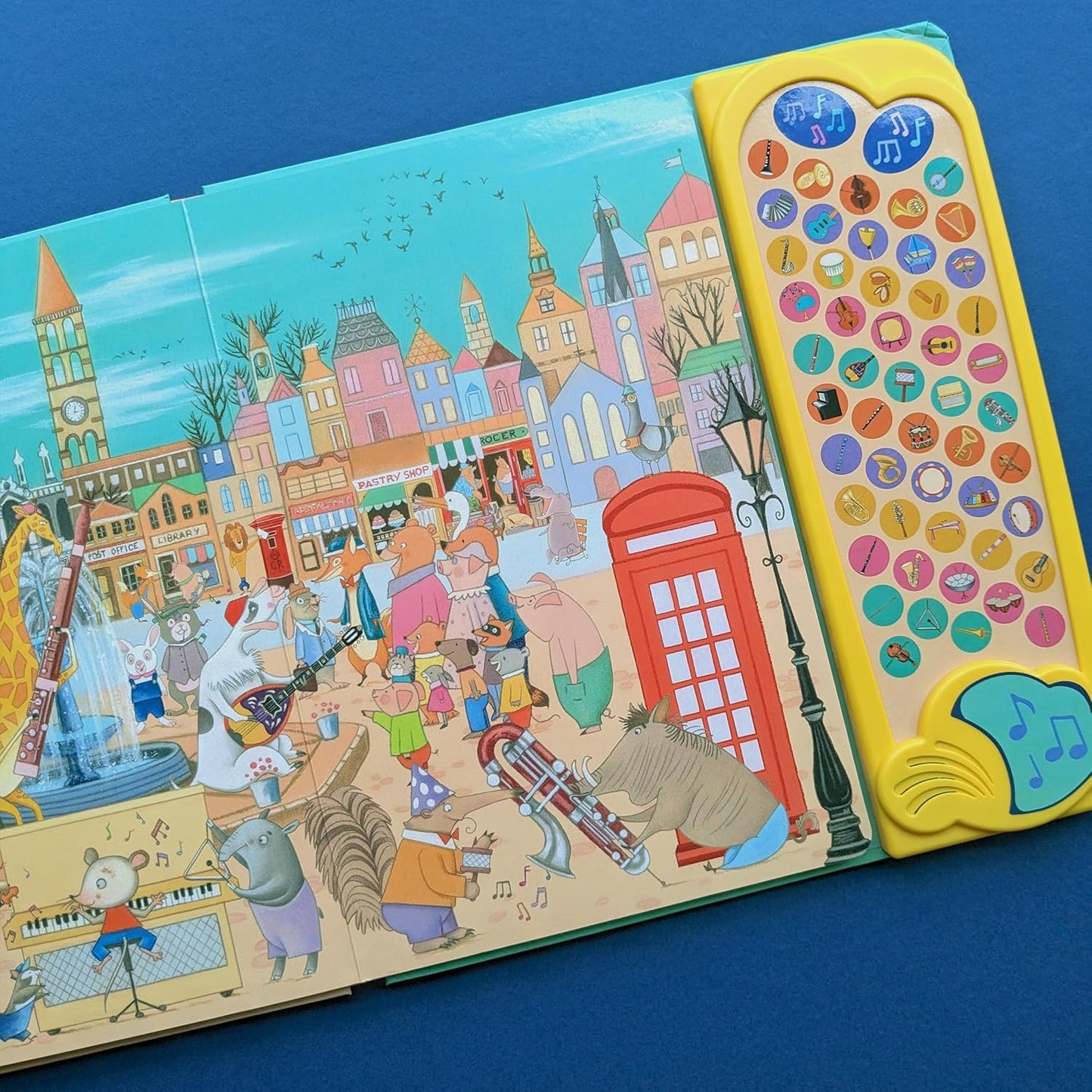 North Parade My Busy World of Instruments Sound Book with 50 Musical Sounds