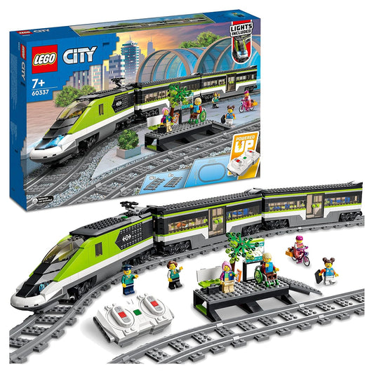 LEGO City Express Passenger Train 60337 Building Kit (764 Pieces)