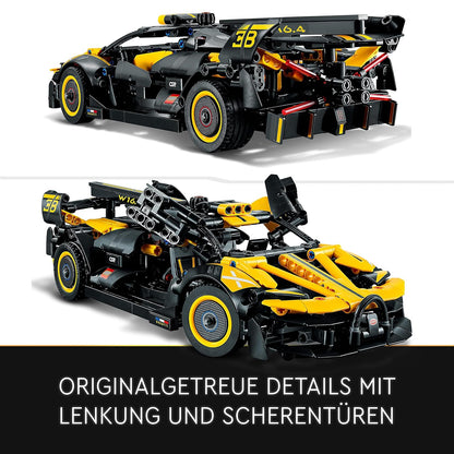 LEGO Technic Bugatti Bolide 42151 Building Toy Set (905 Pcs),Multicolor