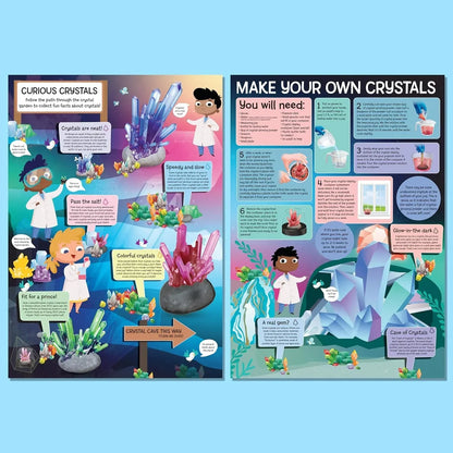 Curious Universe Crystal Growing Kit – Science Experiment for Kids - Jaiman Toys