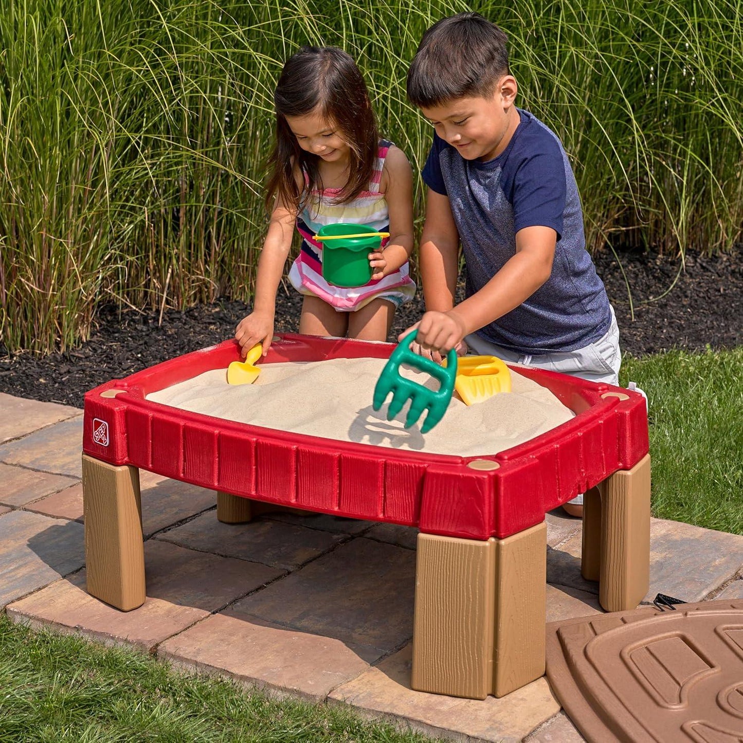 Step2 Naturally Playful Sand Table – Outdoor Sandbox Toy for Kids - Jaiman Toys