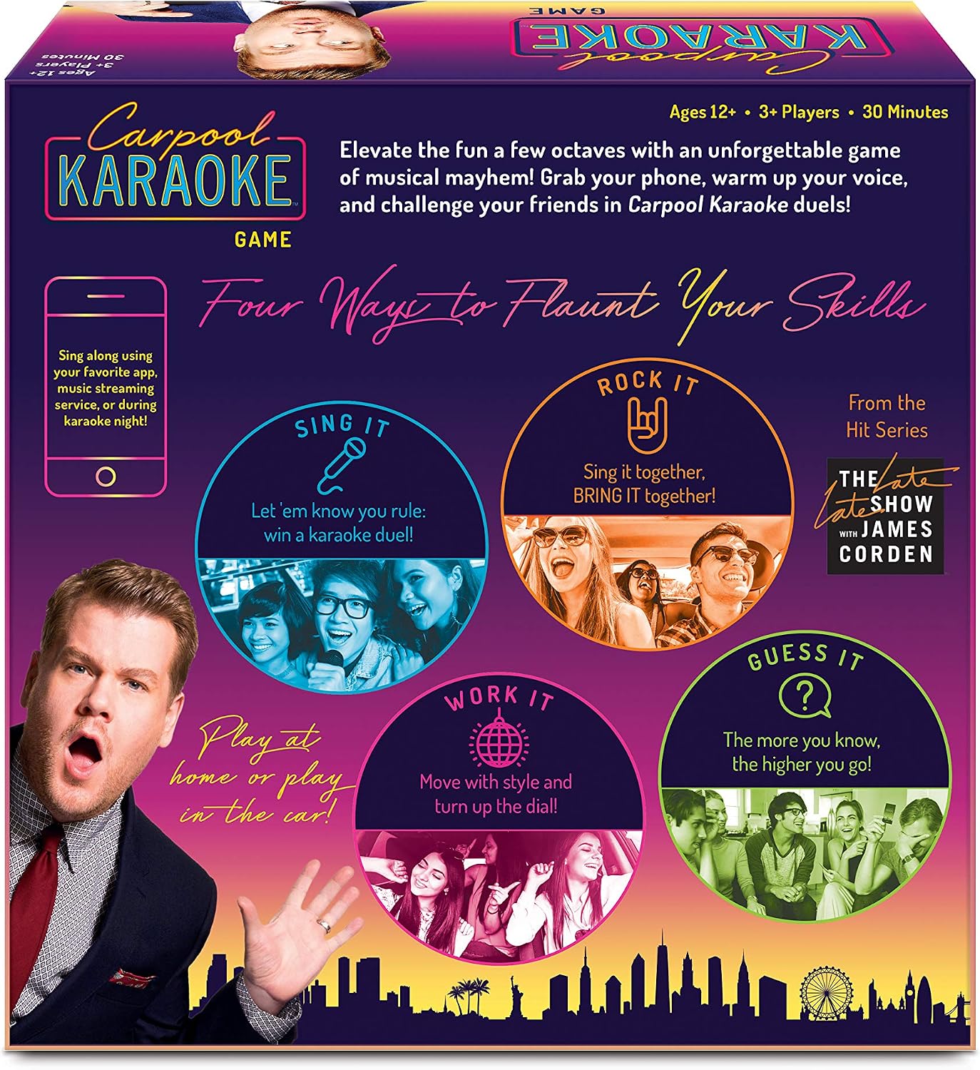 Carpool Karaoke Party Game | Family Singing & Music Challenge Board Game for 3+ Players Ages 12+ | BGX