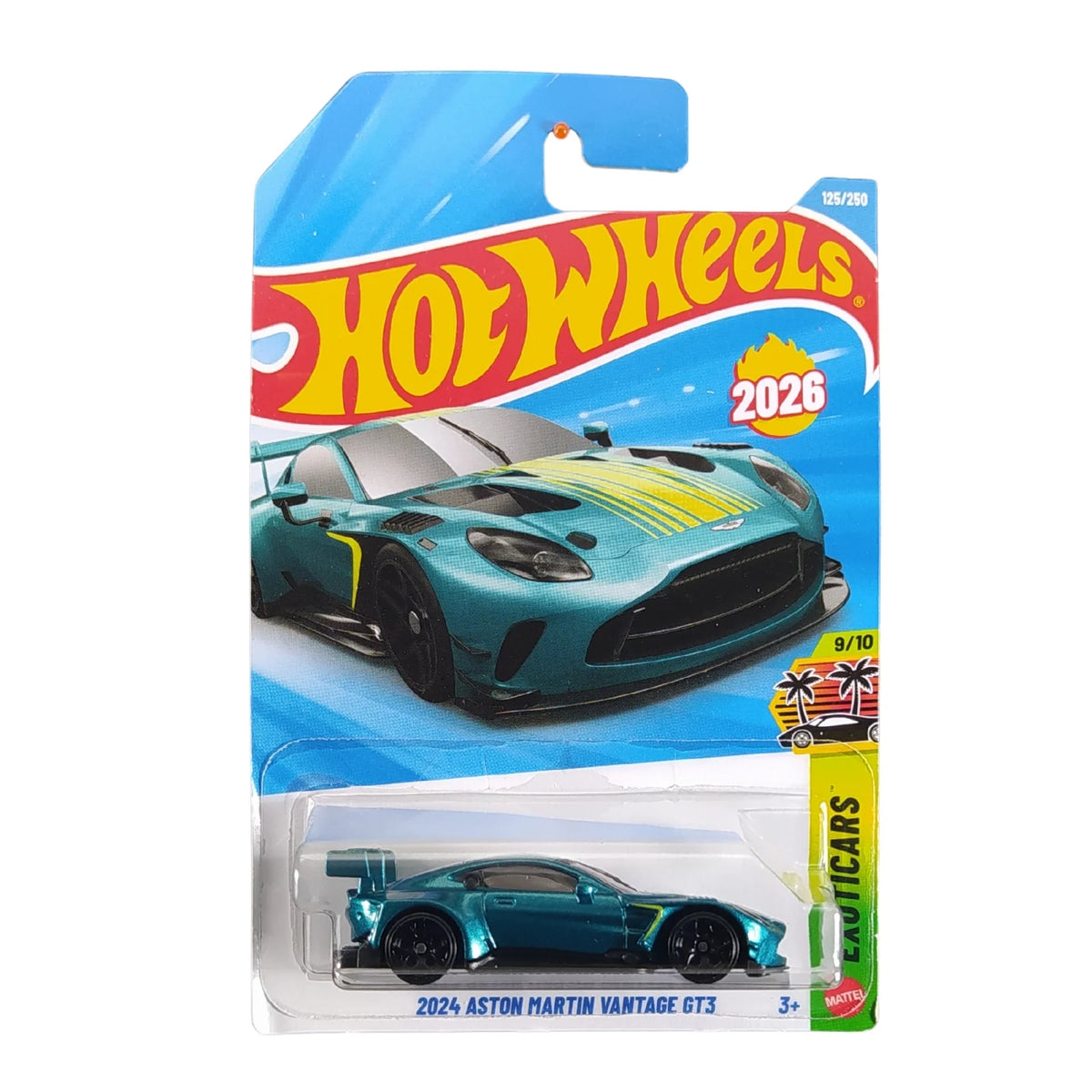 Hot Wheels 2024 Aston Martin Vantage GT3 JJH55 2026F+ Speed Dozer+ Haulerback Lets Race HYX68+HW Ride-Ons Draggin Wagon+67 Chevy C10 (HTD72).