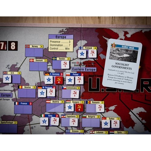 Twilight Struggle Deluxe Edition- Board Game GMT Games (2 Players) Age 8+