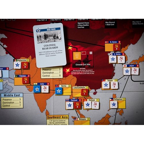 Twilight Struggle Deluxe Edition- Board Game GMT Games (2 Players) Age 8+