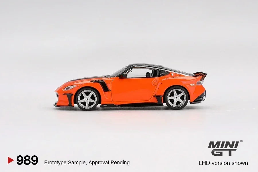 Mini GT 1:64 Nissan Z VeilSide FFZ400 Orange Diecast Model Car